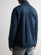 LOEWE - Cutout Denim Shirt - Blue