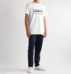 adidas Consortium - SPEZIAL Appliquéd Logo-Print Cotton-Blend Jersey T-Shirt - White