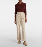 Loro Piana Garey high-rise straight jeans