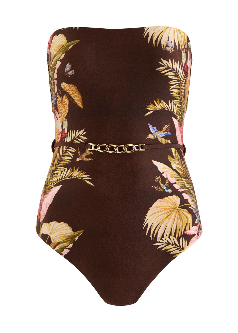 Zimmermann - Cira printed terry playsuit Zimmermann