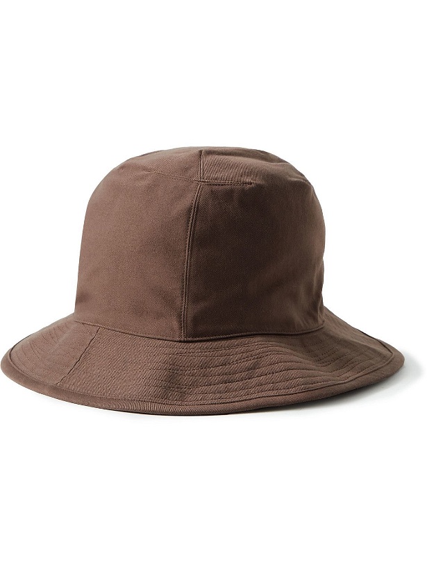 Photo: UNDERCOVER - Cotton-Blend Twill Bucket Hat - Brown