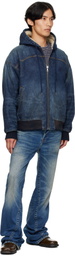 COÛT DE LA LIBERTÉ Blue Jimmy Sioux Twisted Flare Jeans