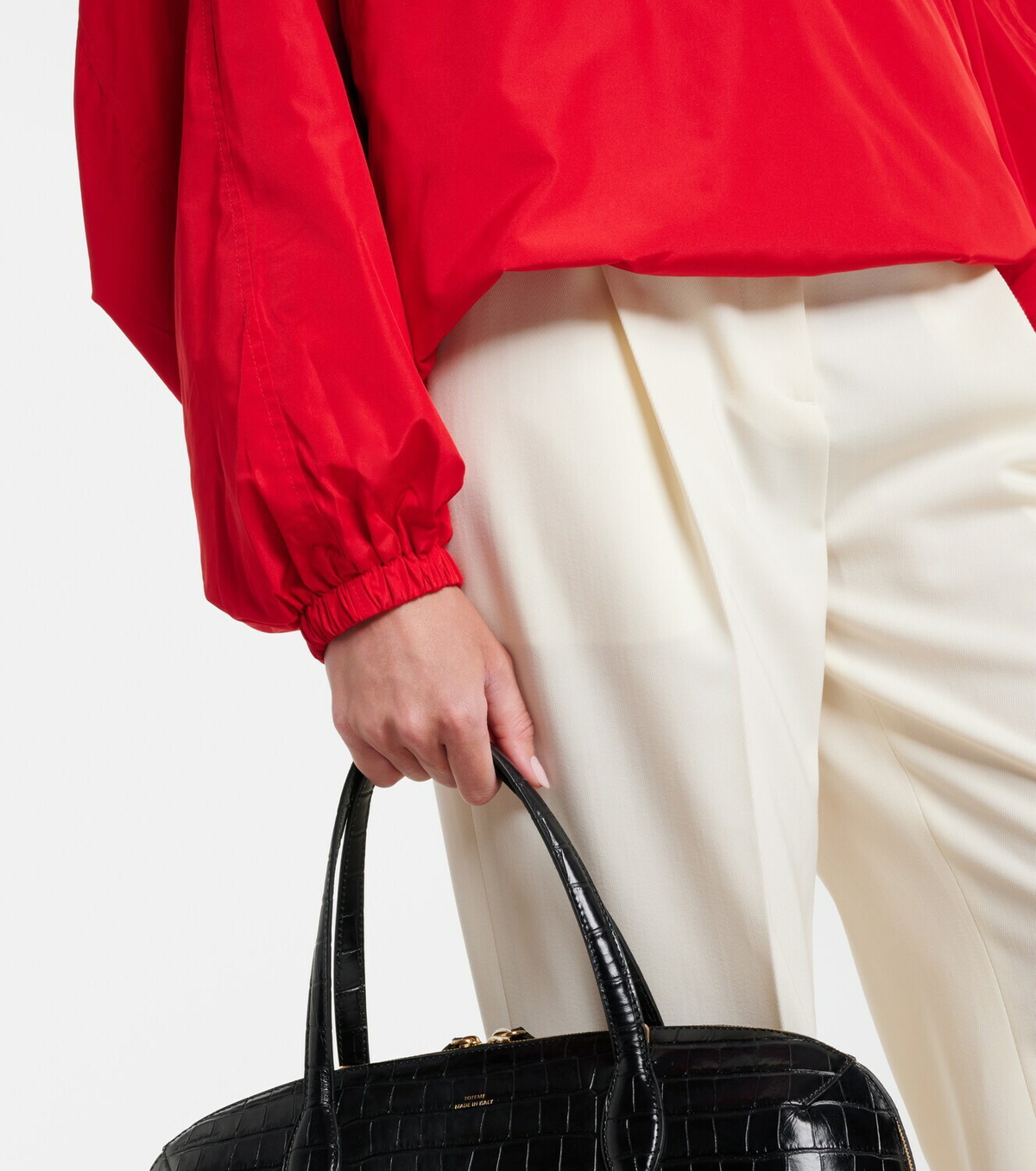 Róhe Hooded oversized jacket