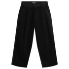 Merely Made Men's Wide Leg Cord Trousers in Black