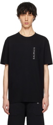 Balmain Black Plaque T-Shirt