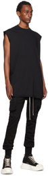 Rick Owens Drkshdw Black Abstract Low-Top Sneakers