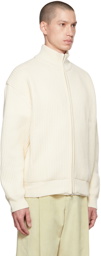 AMOMENTO Off-White Full Needle Sweater