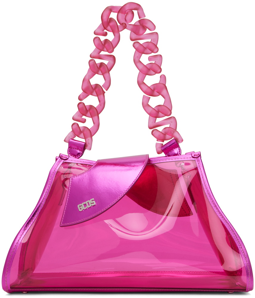 Comma Gcds Monogram Small Twist Bag : Women Bags Pink