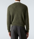 Saint Laurent Mohair and wool-blend sweater