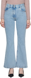 Ernest W. Baker Blue Flared Jeans