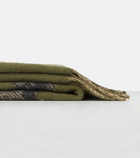 Loewe Anagram fringed wool and cashmere blanket