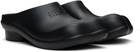 MM6 Maison Margiela Black Anatomic Clogs