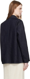 Jil Sander Gray Lightweight Denim Jacket