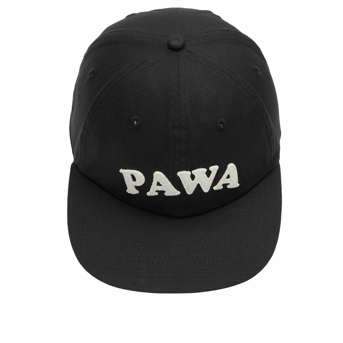 Pawa Speed Sports Men's Pawa 6 Panel Cap in Black 