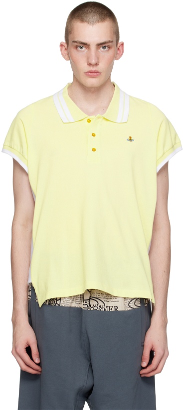 Photo: Vivienne Westwood Yellow Striped Polo