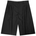 Comme des Garcons Homme Plus Pinstripe Wide Leg Shorts