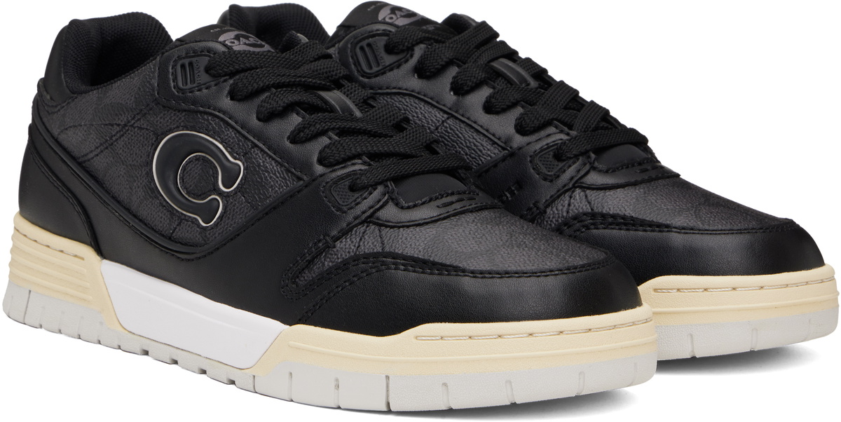 Coach 1941 Black Soho Signature Canvas Sneakers