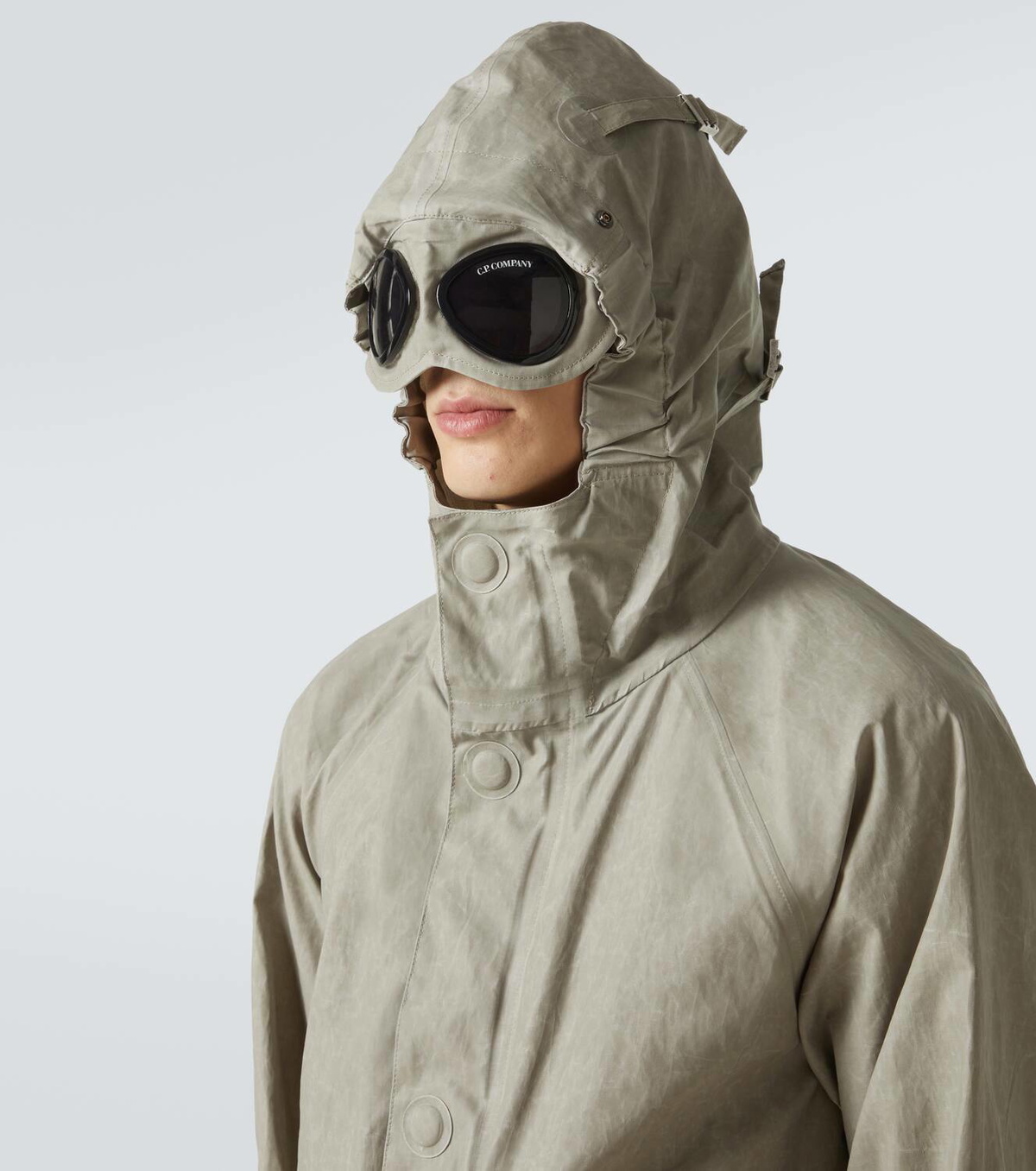 nn cpcompany C.P. Company Goggle Lens linen jacket C.P. Company