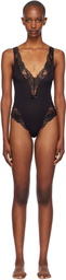 Agent Provocateur Black Casia Bodysuit