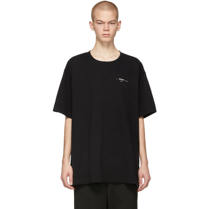 Photo: Off-White Black Colored Arrows Over T-Shirt