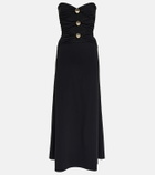 Dodo Bar Or Jennifer strapless maxi dress