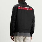 ICECREAM Men's Drippy Quilted Work Jacket in Black
