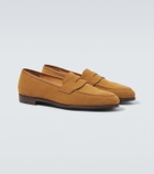 George Cleverley Bradley II suede loafers