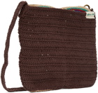Andersson Bell Brown Hand Crochet Square Bag