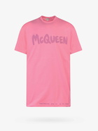 Alexander Mcqueen T Shirt Pink   Mens