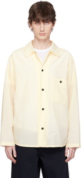 DOCUMENT Off-White Italian Cotton French Shirt