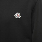 Moncler Men's Logo Crew Sweat in Black