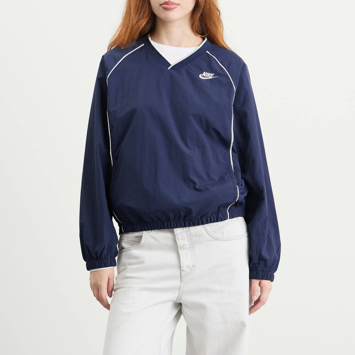 women's nike pullover windbreaker