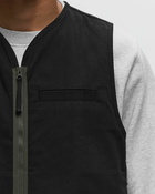 Pas Normal Studios Off Race Cotton Twill Vest Black - Mens - Vests