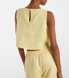 Asceno Kobe linen top