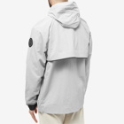 Canada Goose Men's Black Disc Faber Wind Hoody in Silver Birch