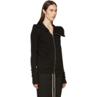 Rick Owens Drkshdw Black Mountain Zip Hoodie