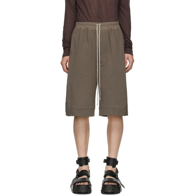 Rick Owens Grey Karloff Boxer Shorts Rick Owens