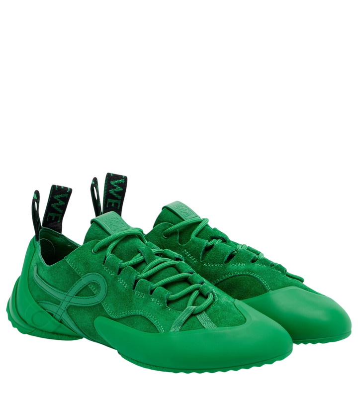 Photo: Loewe Grip Anagram suede sneakers