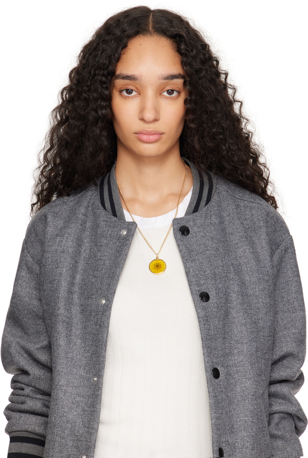 A.P.C. Gold Anastasia Barbieri Edition Fortuna Necklace