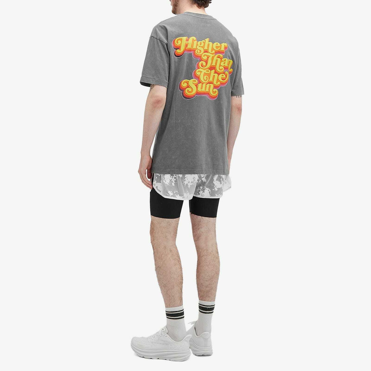 Over Over Men's Higher Easy T-Shirt in Grey