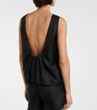 Loulou de Saison Gema silk top