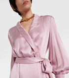 Zimmermann Silk wrap dress