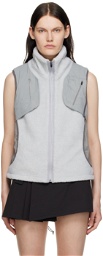Hyein Seo Gray Paneled Vest