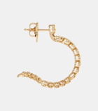 Ondyn Continuum 14kt yellow gold earrings with diamonds