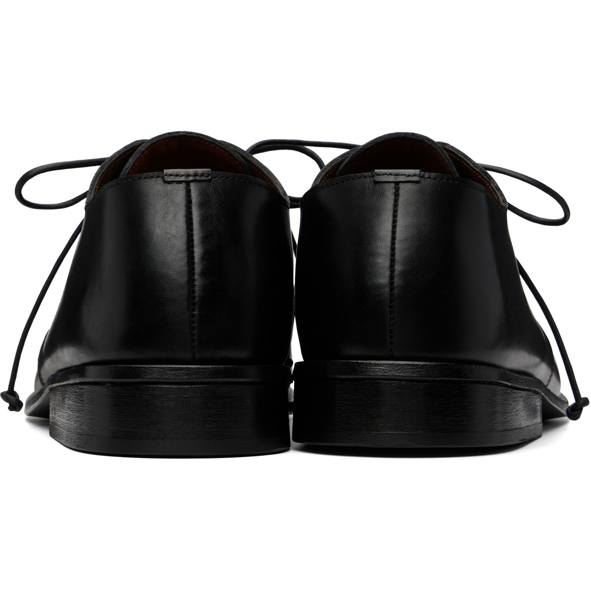 Marsèll Black Muso Leather Oxfords