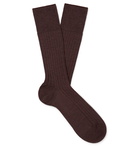 FALKE - No 2 Cashmere-Blend Socks - Brown