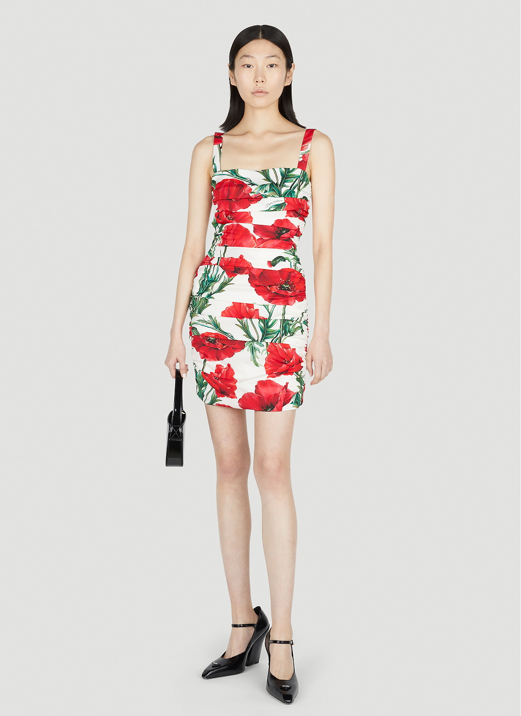Dolce&Gabbana Poppy Print Dress