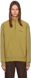 Carhartt Work In Progress Khaki American Script Sweatshirt