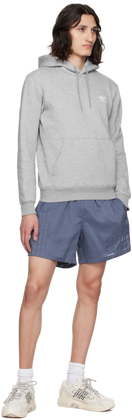 adidas Originals Blue Drawstring Shorts