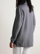 Nike Golf - Nike Golf Club Logo-Print Dri-FIT Half-Zip Golf Jacket - Gray